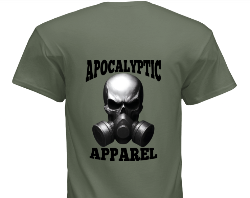 Apocalyptic Apparel Army Green T-Shirt