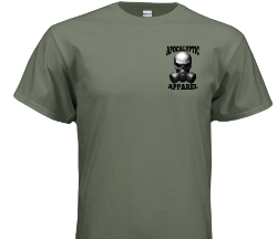 Apocalyptic Apparel Army Green T-Shirt